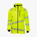 Куртка-парка сигнальная летняя Brodeks KS223, цвет жёлтый