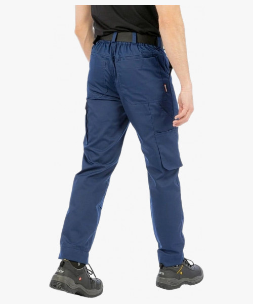 Брюки летние мужские Brodeks KS301, цвет синий