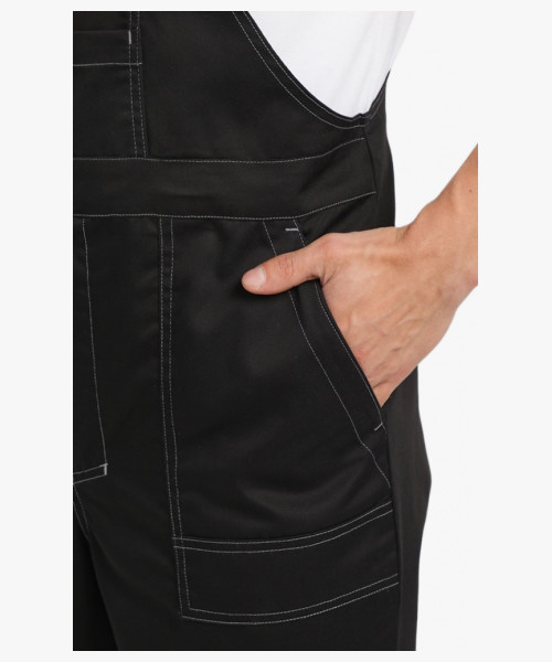 Костюм Виват-2 Премиум CH МВО (тк.Смесовая,240) п/к, черный/оранжевый