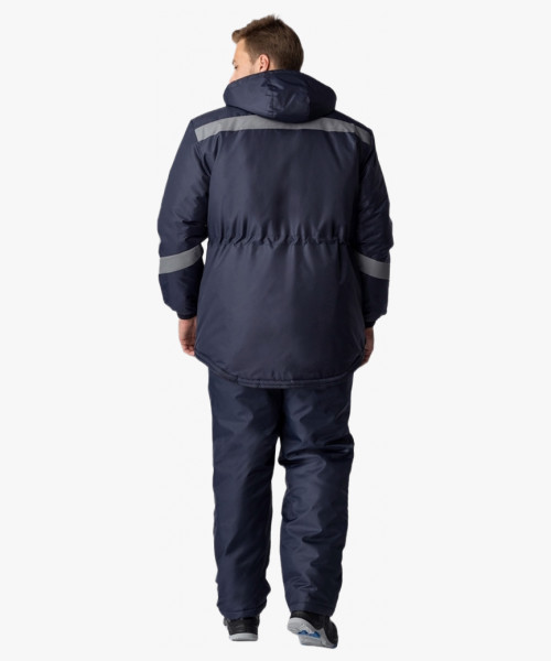 Куртка зимняя Прогресс (Оксфорд), темно-синий