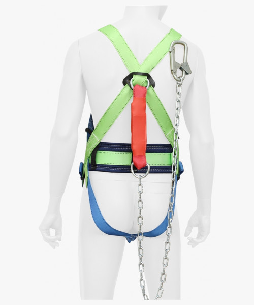 Привязь страховочная УСП 2 аГЖ с цепью 1,5м с амортизатором