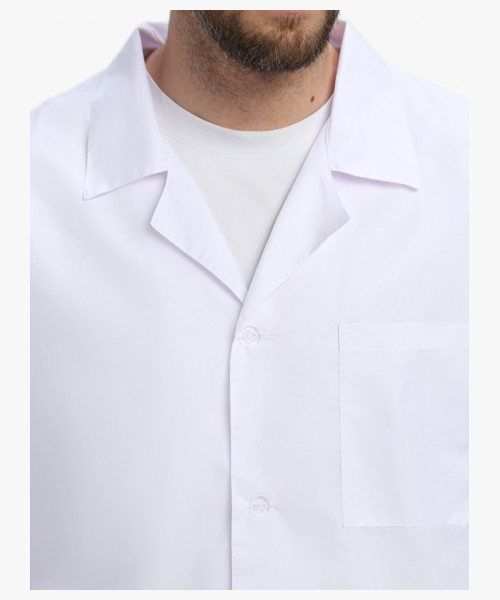 Халат мужской Классика (тк.ТиСи), белый