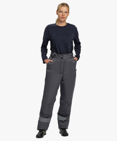 Брюки зимние женские Кнейд СОП (тк.Смесовая,210), т.серый