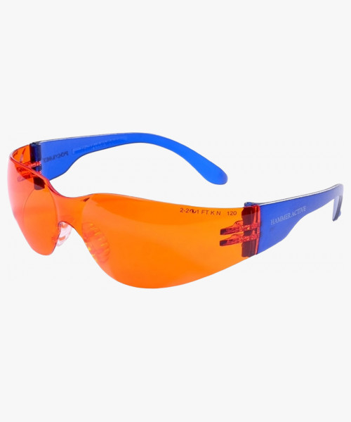 Очки открытые РОСОМЗ™ 015 HAMMER ACTIVЕ StrongGlass (2-2PC), 11552-5