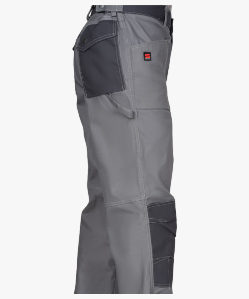 Брюки СИРИУС-ВЕСТ-ВОРК ср.серый с т.серым пл. 275 г/кв.м