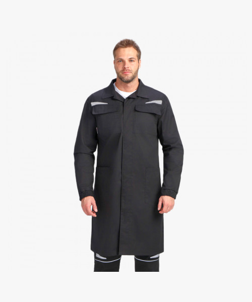 Халат ProfLineSpecialist (тк.Смесовая,240), черный