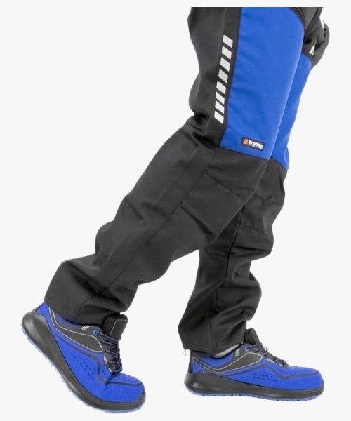 Полуботинки мужские Brodeks Dragon BRS104 S1P, цвет синий