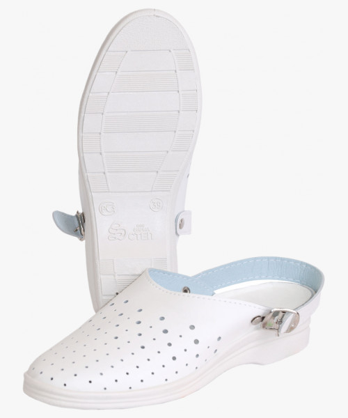 Сабо искусственная кожа женские