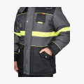 Куртка СИРИУС-НОРД ДВ черная с т.серым и лимонным и СОП 50 мм