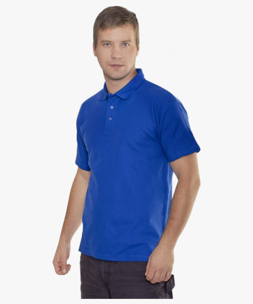 Рубашка поло ProfLineBase (тк.Пике,180), васильковый