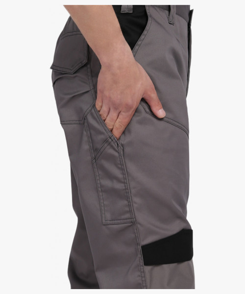 Брюки СИРИУС-ЦИТРИН ср.серый с черным