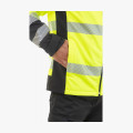 Куртка сигнальная софтшелл Brodeks KS227, цвет жёлтый, чёрный
