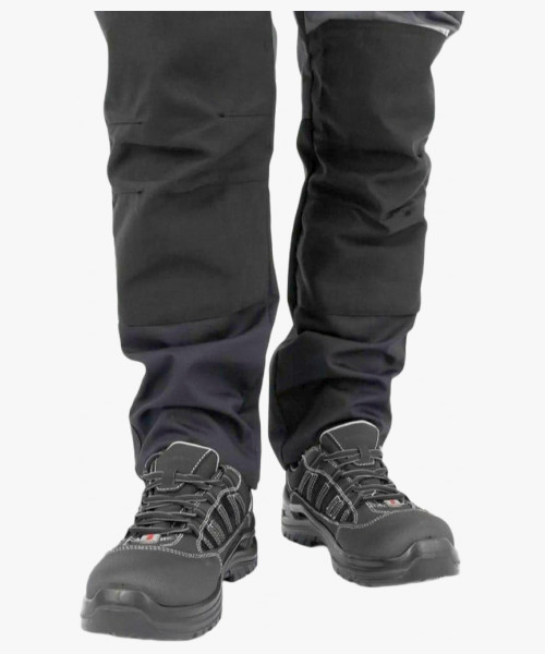 Полуботинки мужские Brodeks Cyclone BRS102 S1P, цвет чёрный