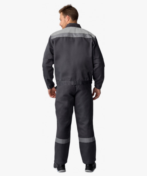 Костюм Лигор-2 СОП (тк.Смесовая,210) п/к, т.серый/св.серый