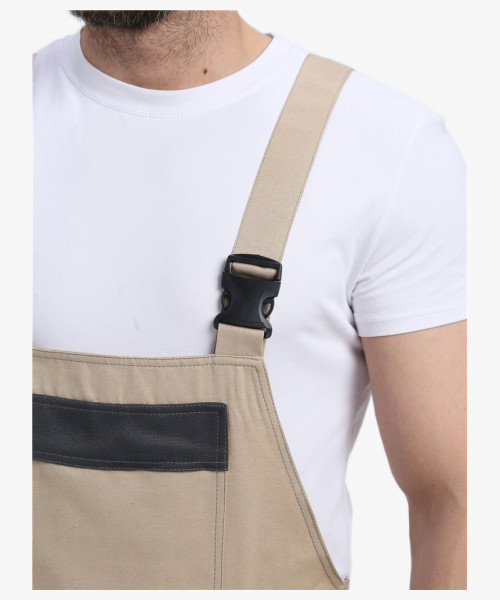 Костюм Лигор-2 СОП (тк.Смесовая,210) п/к, бежевый/т.серый