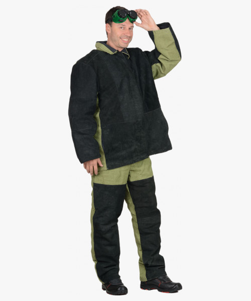 Костюм сварщика зимний со спилком (2,7 кв.м.) тип Б