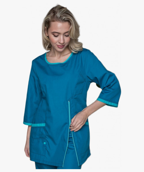 Женский костюм Вояж (ткань ТиСи), морская волна