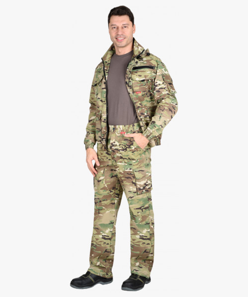 Костюм СИРИУС-БАЙКАЛ куртка, брюки КМФ Мультикам