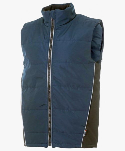 Жилет утеплённый Brodeks KW101, цвет синий, чёрный