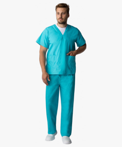 Костюм хирурга (тк.ТиСи), бирюзовый
