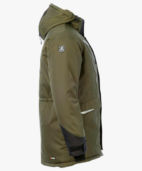 Куртка-парка зимняя мужская Brodeks KW215, цвет хаки