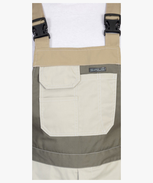 Костюм СИРИУС-КАСПИЙ куртка, п/к, молочный с оливой, песочным и СОП