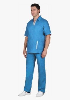 Костюм СИРИУС-ВИКТОР мужской голубой