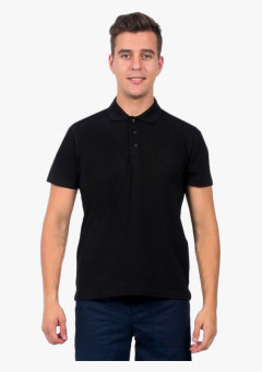 Рубашка поло ProfLineBase (тк.Пике,180), черный