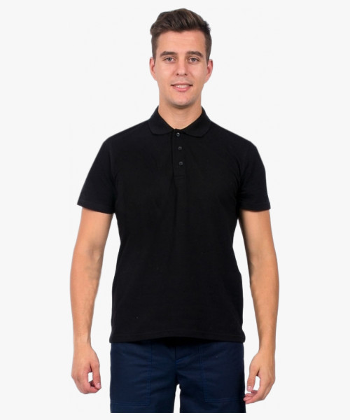 Рубашка поло ProfLineBase (тк.Пике,180), черный