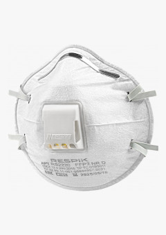 Респиратор чашеобразный RESPIK® RS2220 с клапаном, FFP2 (10 шт)