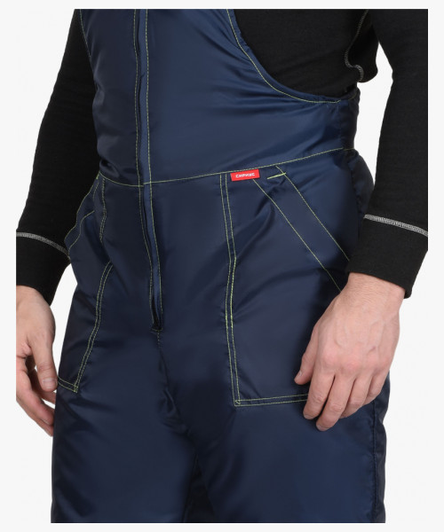 Полукомбинезон СИРИУС-ТЕРМИНАЛ синий с лимонным и СОП