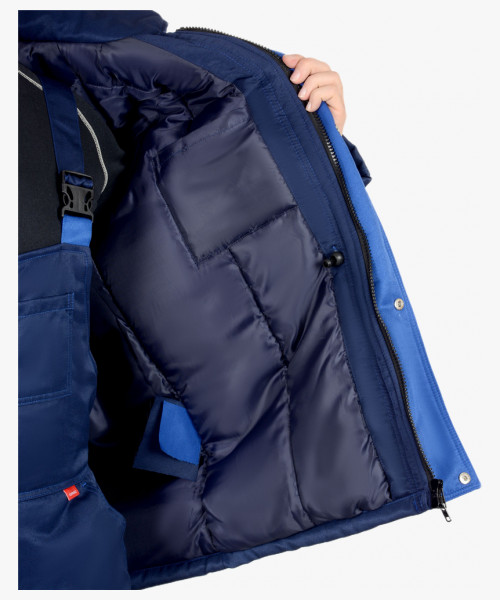 Костюм мужской зимний СИРИУС-ТИТАН куртка, п/к, синий