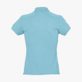 Рубашка поло женская Passion 170, бирюзовый