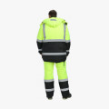 Костюм зимний сигнальный ProfLineSpecialist (тк.Оксфорд PU) брюки, желтый/черный