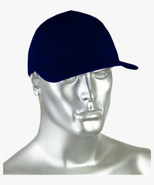Кепка-бейсболка темно-синяя пл.190 гр/м2 (пакет по 25 шт.,в упаковке 200 шт.)