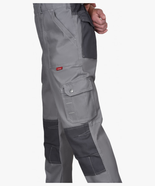 Полукомбинезон СИРИУС-ВЕСТ-ВОРК ср.серый с т.серым