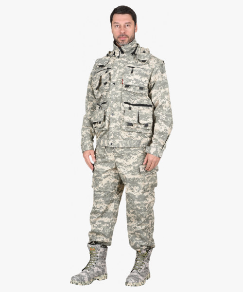 Костюм СИРИУС-ТИГР куртка, брюки (тк. Рип-стоп 210) КМФ Пустыня
