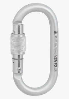 Карабин VENTO™ Стальной Овал с муфтой keylock, vpro 0013/1013