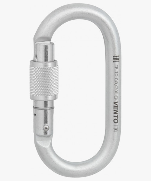 Карабин VENTO™ Стальной Овал с муфтой keylock, vpro 0013/1013