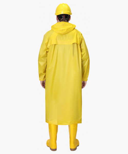 Плащ влагозащитный SIRIUS Стандарт (210 гр/м2) желтый (ЧЗ)