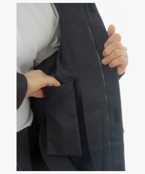 Куртка сварщика Brodeks FS28-02, цвет чёрный