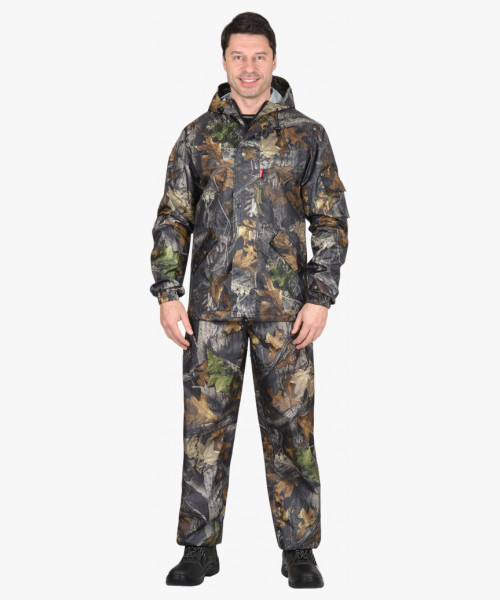 Костюм СИРИУС-ТУРИСТ куртка дл., брюки (тк.Оксфорд) КМФ Темный лес