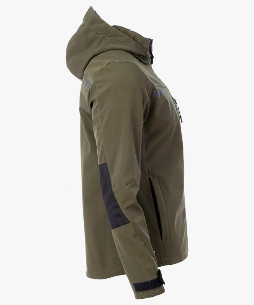 Куртка софтшелл летняя мужская Brodeks KS207, цвет хаки