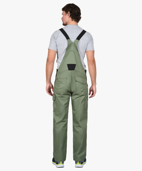 Полукомбинезон СИРИУС-ЦИТРИН светло-оливковый с черным