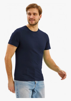 Футболка ProfLineBase (тк.Трикотаж,160), т.синий/2