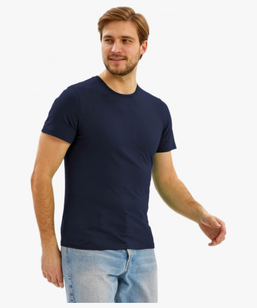 Футболка ProfLineBase (тк.Трикотаж,160), т.синий/2