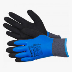 FREEZE FL синий. Перчатки утепленные двухслойные со вспененным латексным покрытием