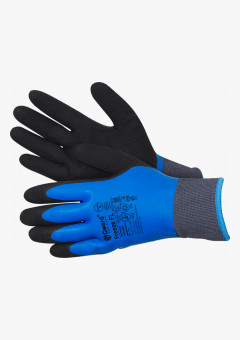 FREEZE FL синий. Перчатки утепленные двухслойные со вспененным латексным покрытием