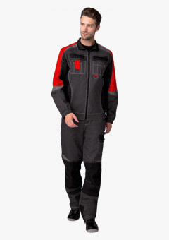 Костюм Формула IMP (тк.Смесовая,240) п/к, серый/красный/черный