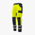 Брюки сигнальные Brodeks KS313, цвет жёлтый, чёрный